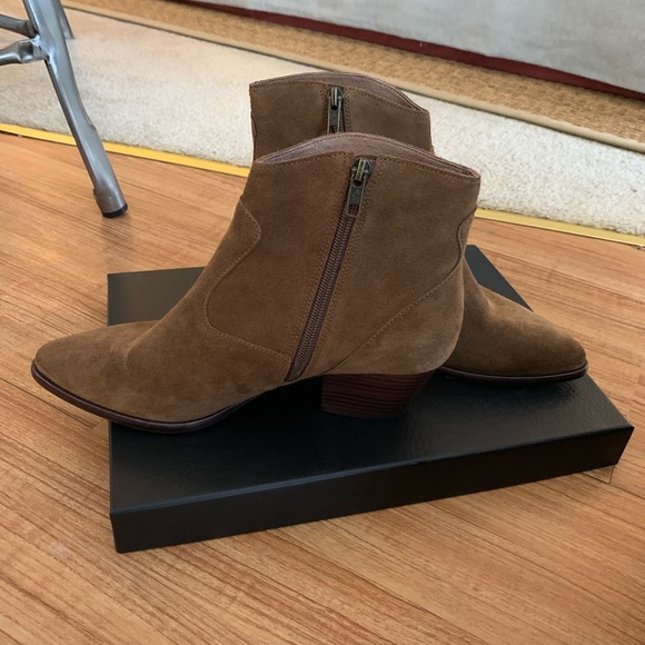 Ash Henna Suede Booties - Picture 2 of 5